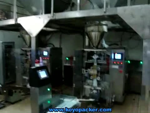 Kyl730b Automatic Vffs Garlic Powder, Pepper Salt Powder Pillow Gusset Roll Filling Vertical Packing Machine